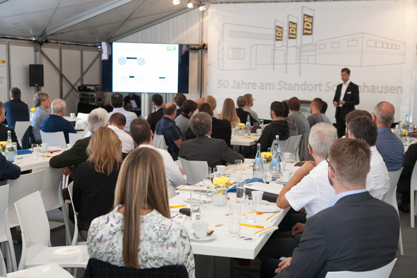 Hausmesse IDE 2018 Plenum