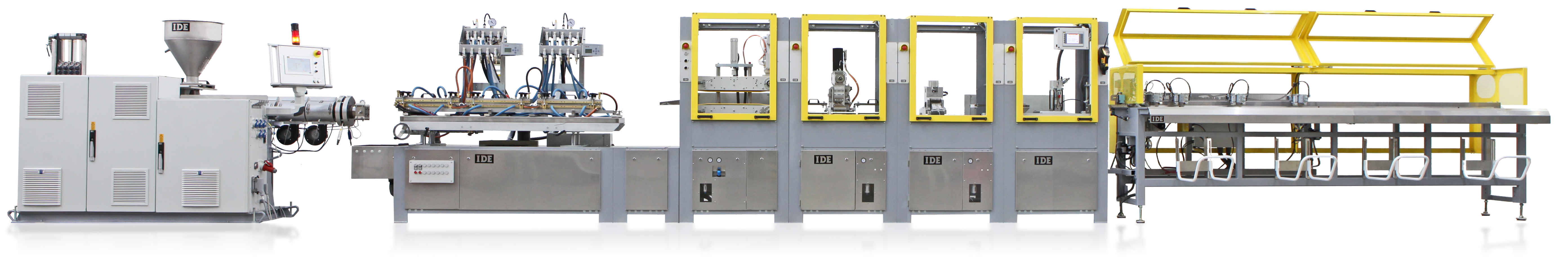 IDE Komplettanlage Extrusionslinie